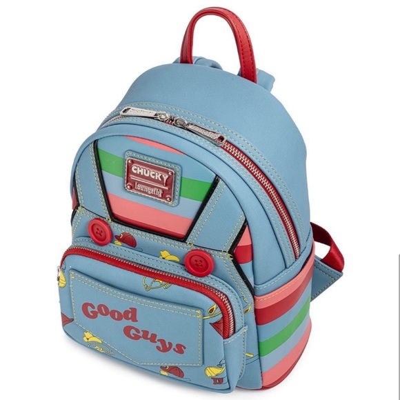 Loungefly Child's Play Chucky Cosplay Mini Backpack - Picture 3 of 6